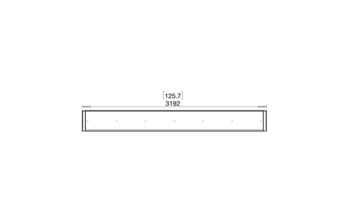 Ecosmart Fire Flex 122BY Bay Fireplace Insert - Black Finish / Stainless Steel Burner - ESF.FX.122BY